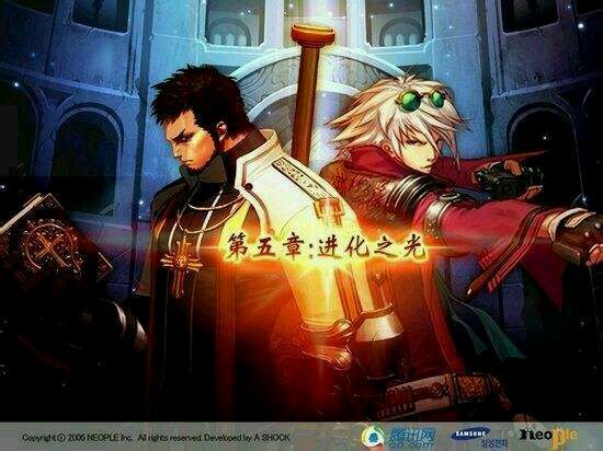 第一季：第五章 进化之光 版本登录界面图