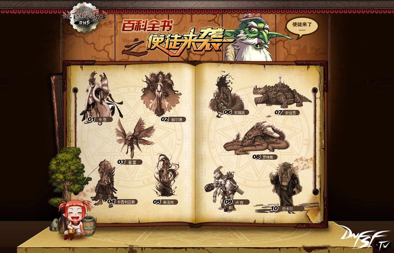 DNF百科全书之使徒来袭